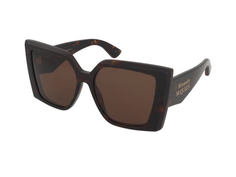 ALEXANDER MCQUEEN スクエアフレムサンクラス AM0467S 002 Alexander McQueen AM0467S 002 | Alensa