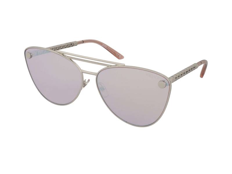 Final Price! Versace VE2267 10007V Silver/Pink Sunglasses Versace VE 2267 Silver/Silver Pink Mirrored (1000/7V  main image 4