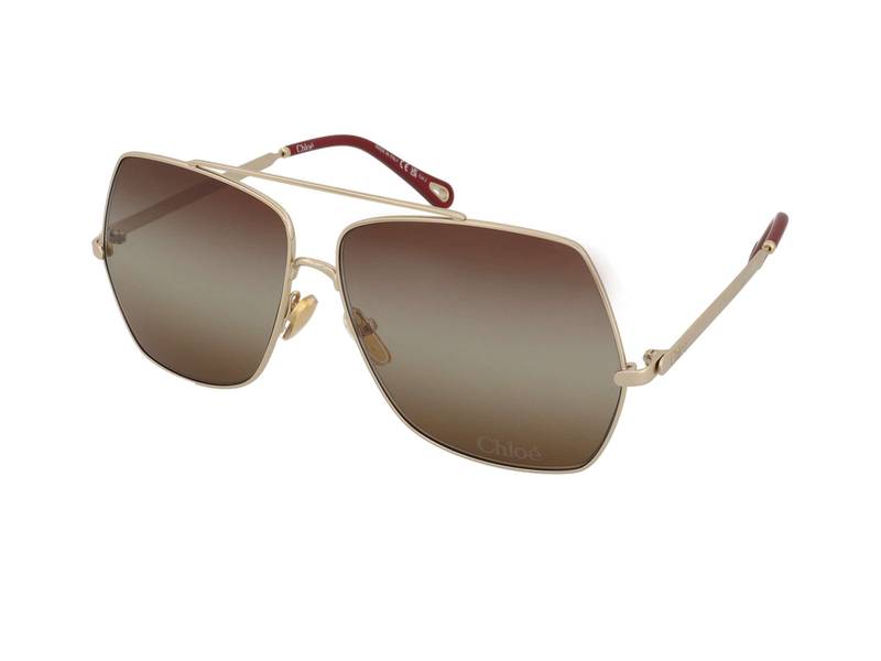 Chloe アイウェア スクエア フレム サンクラス CH0278S0 001 Chloe CH0278S 001 Sunglasses - US