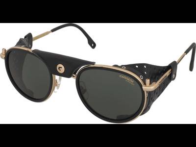 NWT Carrera CARRERA 303/S-0W97 9O Gd Strpbk Round 53mm Sunglasses Carrera CARRERA 303/S 205789 (W97 9O) 205789W97539O  main image 2