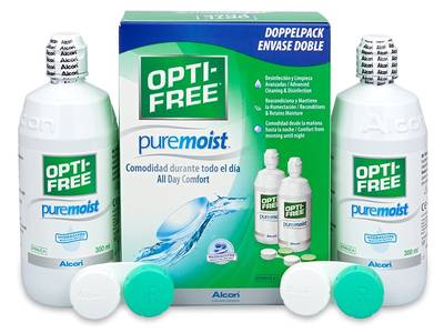 OPTI-FREE PureMoist Solution 2 x 300 ml