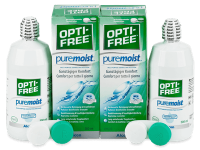 OPTI-FREE PureMoist Solution 2 x 300 ml 