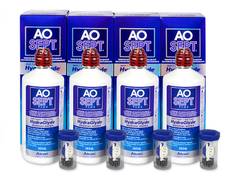 AO SEPT PLUS HydraGlyde Solution 4x360 ml 